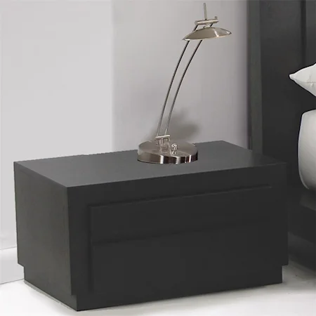 Contemporary 1 Drawer Nightstand